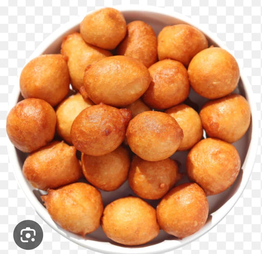 Bowl of puff puff